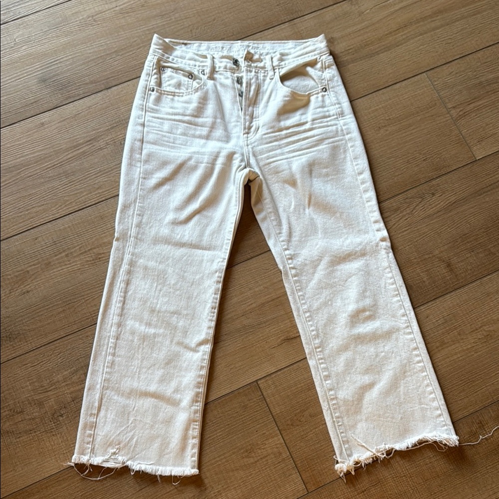 3/$20 American Eagle Cropped Wide Leg Jeans